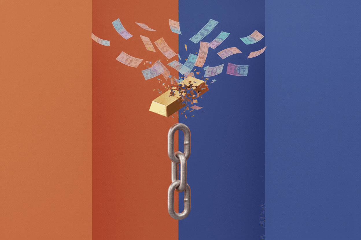 The Day Money Stopped Being Real